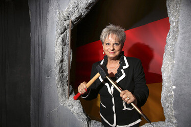 Einweihung des Mauerfall-Sonderbereichs bei Madame Tussauds, Berlin