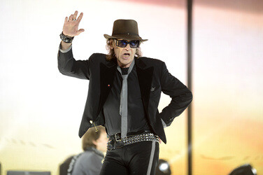 Udo Lindenberg bei der Generalprobe zum Tourstart in Hannoer