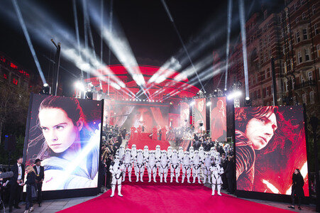 Filmpremiere 'Star Wars: Die letzten Jedi' in London