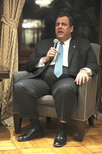 Chris Christie Podiumsgespräch in New York