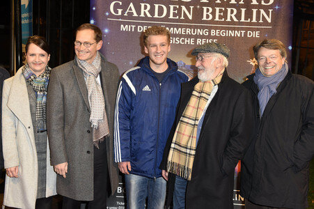 Eröffnung des 'Christmas Garden Berlin' 2016 in Berlin