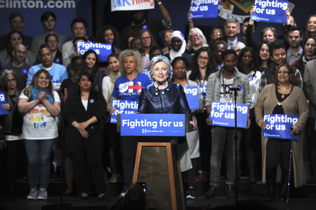 Hillary Clinton in New York