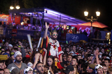 WM-Fanmeile beim Finalspiel Deutschland gegen Argentinien, Berlin