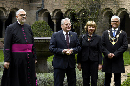 Abschiedsbesuch von Joachim Gauck in Bonn