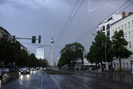 Gewitter in Berlin