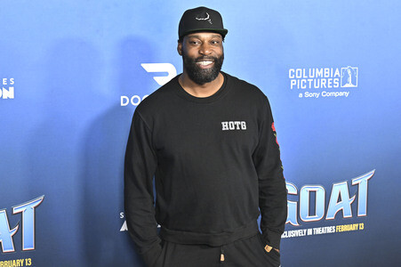 Filmpremiere 'G.O.A.T. - Bock auf große Sprünge' in Los Angeles