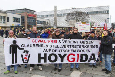 Hoygida Demonstration, Hoyerswerda