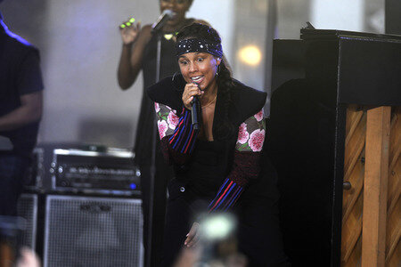 Konzert von Alicia Keys in New York