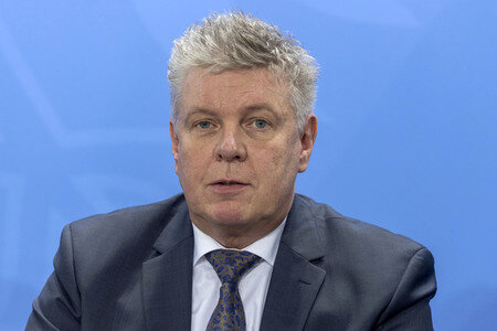 Pressekonferenz zum Thema Luftqualität in Berlin