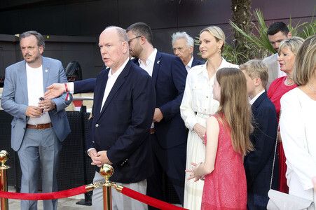Einweihung des Themenbereichs Monaco mit Fürst Albert II. im Europa-Park in Rust