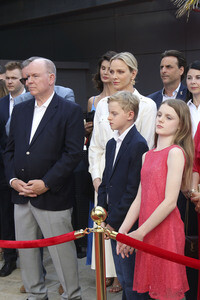 Einweihung des Themenbereichs Monaco mit Fürst Albert II. im Europa-Park in Rust