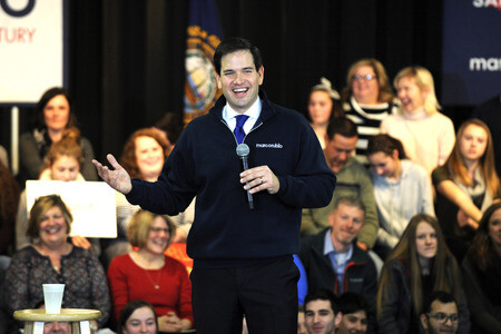 Wahlkampfrede von Marco Rubio in Bedford