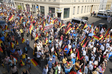 AfD Demo 'Zukunft Deutschland' in Berlin