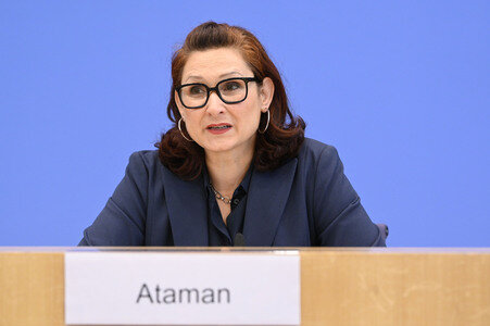 Bundespressekonferenz 'Antisemitismus in Deutschland - Auswirkungen des 7. Oktober 2023' in Berlin