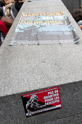 Demonstration gegen die Front National, Paris