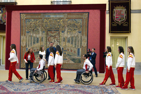Empfang für Paralympics-Medalliengewinner in Madrid