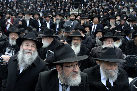 Rabbi 'Klassenfoto 2017' in New York