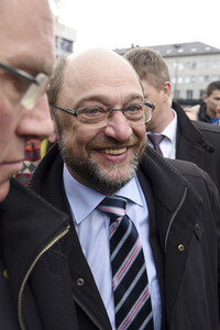 SPD-Kanzlerkandidat Martin Schulz in Darmstadt