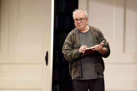 Theaterprobe 'Sophia oder Das Ende der Humanisten' in Berlin