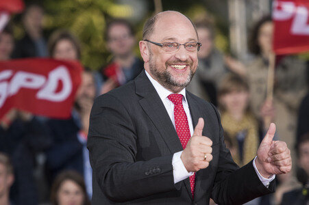 Wahlkampfveranstaltung mit Martin Schulz in Berlin