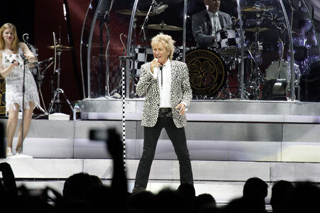 Konzert von Rod Stewart in Berlin
