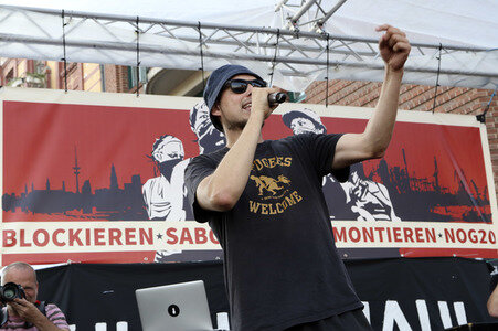 'G20 Welcome to Hell' Demo in Hamburg