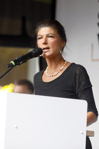 Wahlkampfveranstaltung des BSW in Duisburg