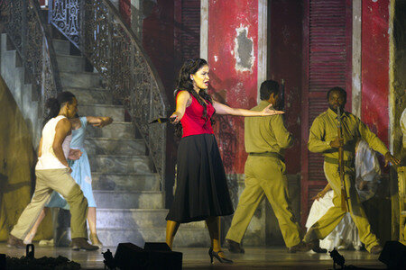 Musicalpremiere 'Carmen la Cubana' in Berlin