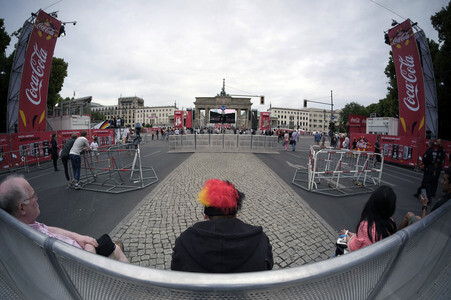 UEFA-Fußball-Europameisterschaft 2016 Fanmeile in Berlin