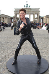 Launch der Wachsfigur von David Hasselhoff, Berlin
