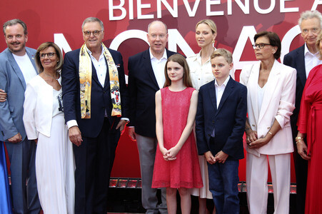 Einweihung des Themenbereichs Monaco mit Fürst Albert II. im Europa-Park in Rust