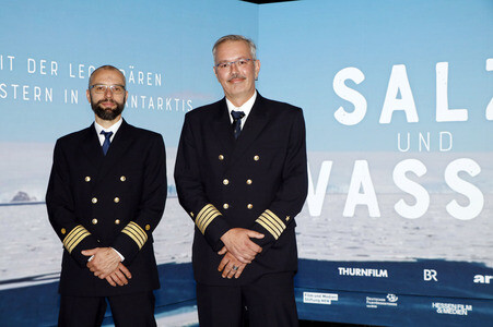 Filmpremiere 'Salz und Wasser - Mit der legendären Polarstern in die Antarktis' in Berlin