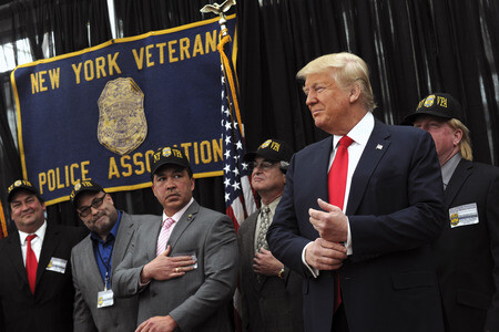 Rede von Donald Trump in New York