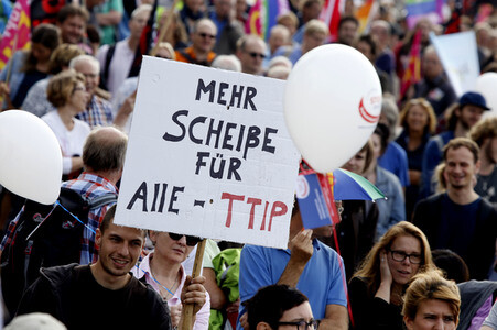Demo gegen TTIP und Ceta in Köln