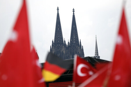 Erdogan-Demo in Köln
