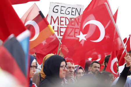 Erdogan-Demo in Köln