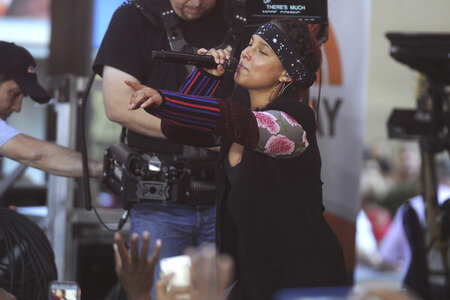 Konzert von Alicia Keys in New York