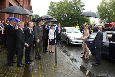 Arbeitsbesuch des niederändischen Königspaares, Essen