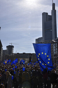 'Pulse of Europe' Kundgebung in Frankfurt