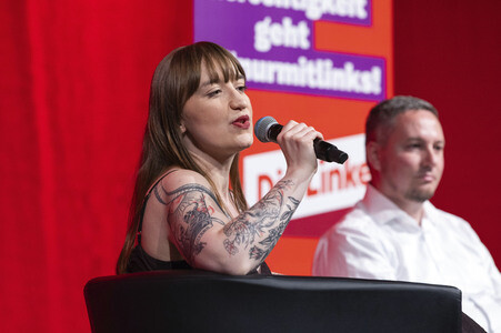 Heidi Reichinnek in Bautzen