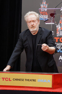 Hand and Footprint Ceremony mit Ridley Scott in Los Angeles