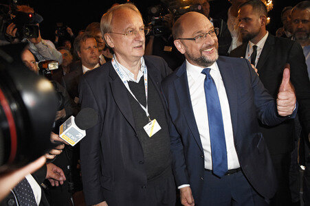 TV-Duell der Spitzenkandidaten zur Bundestagswahl 2017 in Berlin