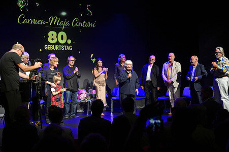 Gala zum 80. Geburtstag von Carmen-Maja Antoni in Berlin