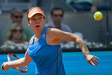 Tennis Mutua Madrid Open Match Simona Halep vs. Petra Kvitova, Madrid