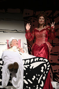 Theaterprobe 'Der eingebildet Kranke' in Berlin