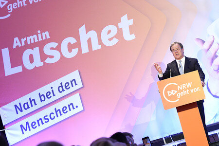 Armin Laschet Wahlkampfveranstaltung in Bergisch Gladbach