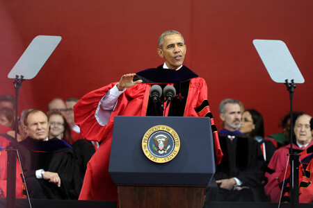 Barack Obama erhält Ehrendoktorwürde in New Brunswick