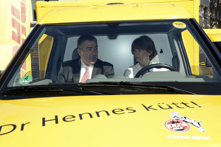 DHL Pressekonferenz in Köln