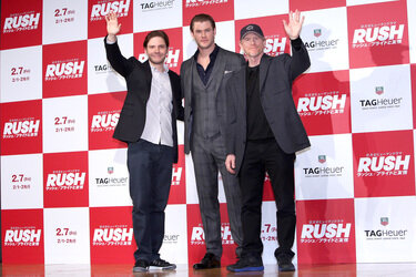 Daniel Brühl, Chris Hemsworth, Ron Howard