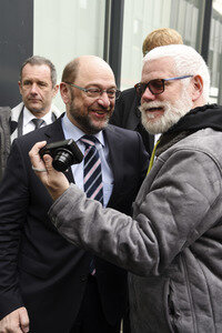 SPD-Kanzlerkandidat Martin Schulz in Darmstadt